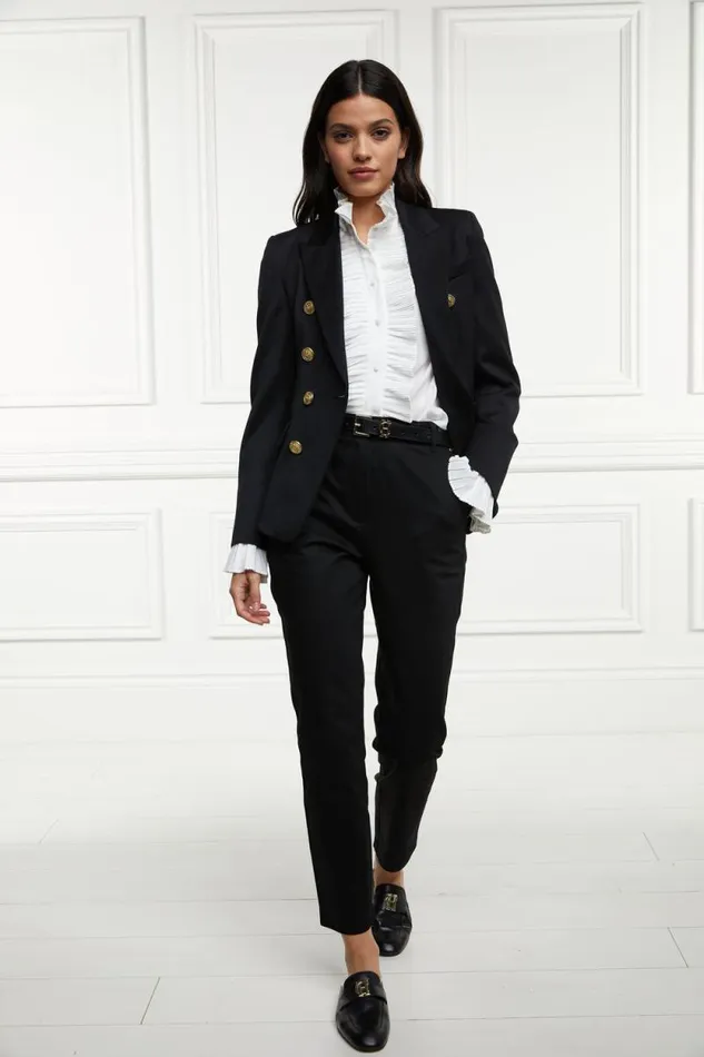 Women Knightsbridge Blazer Black Barathea Holland Cooper Tailoring