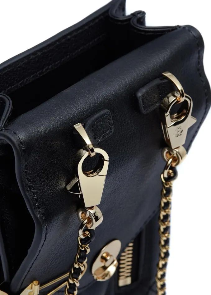 Women Knightsbridge Phone Pouch Black Quilted Holland Cooper Bags Women Knightsbridge Phone Pouch Black Quilted Holland Cooper Bags