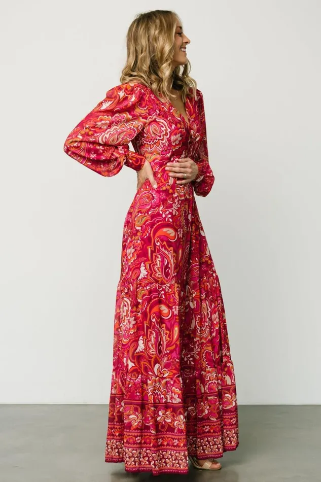 Women Layton Maxi Dress Multi Print Baltic Born Maxi Dresses Women Layton Maxi Dress Multi Print Baltic Born Maxi Dresses