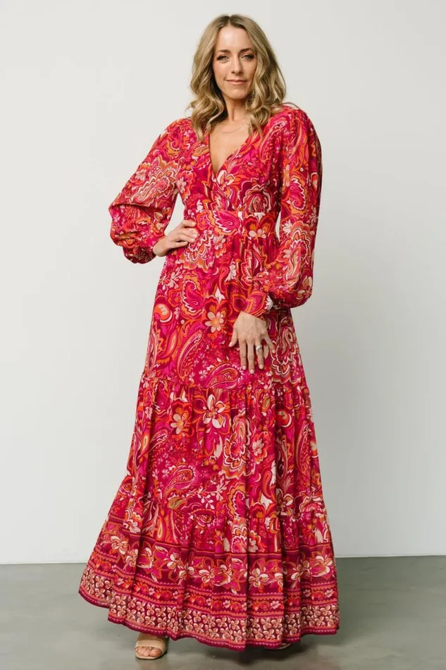 Women Layton Maxi Dress Multi Print Baltic Born Maxi Dresses Women Layton Maxi Dress Multi Print Baltic Born Maxi Dresses
