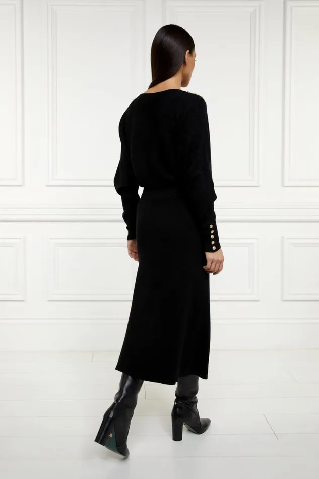 Women Leyla Knit Black Holland Cooper Knitwear Women Leyla Knit Black Holland Cooper Knitwear