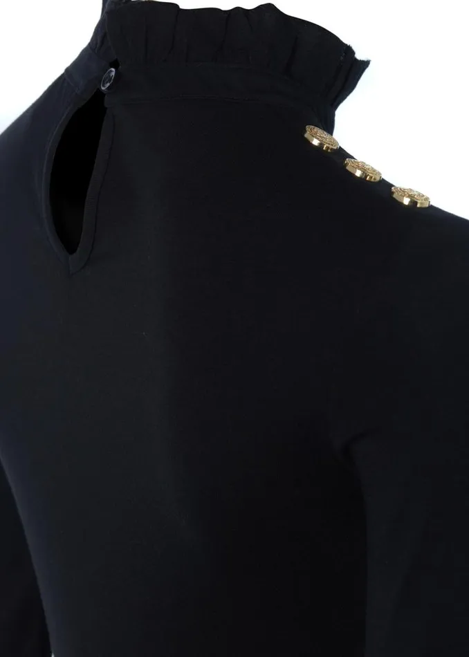 Women Lilibet Jersey Tee Black Holland Cooper Tops