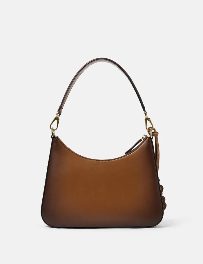 Women Logo Crossbody Shoulder Bag Aged Brown Stella McCartney Mini Bags And Clutches