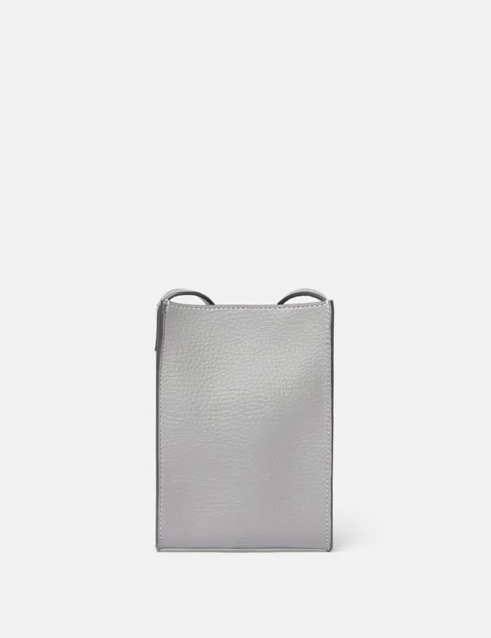 Women Logo Grainy Alter Mat Crossbody Phone Pouch Smoke Stella McCartney Logo Bag Women Logo Grainy Alter Mat Crossbody Phone Pouch Smoke Stella McCartney Logo Bag