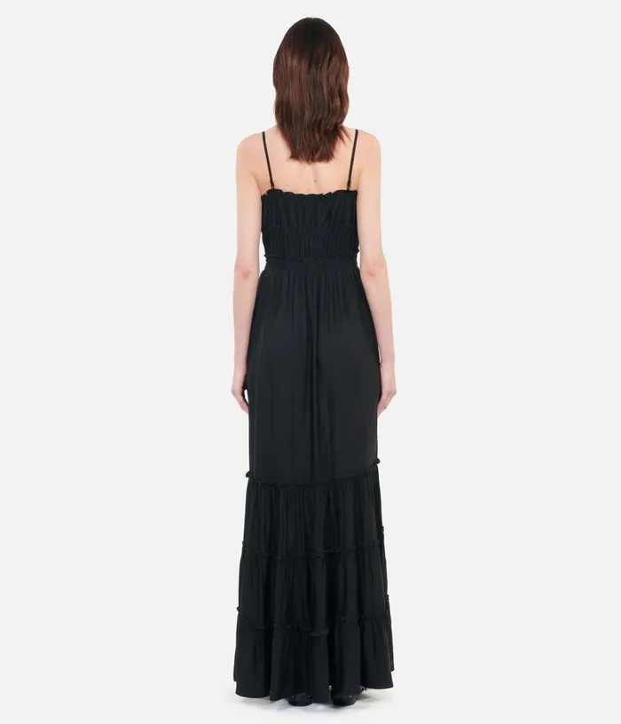 Women Long Black Dress With Bows THE KOOPLES Dresses and Jumpsuits