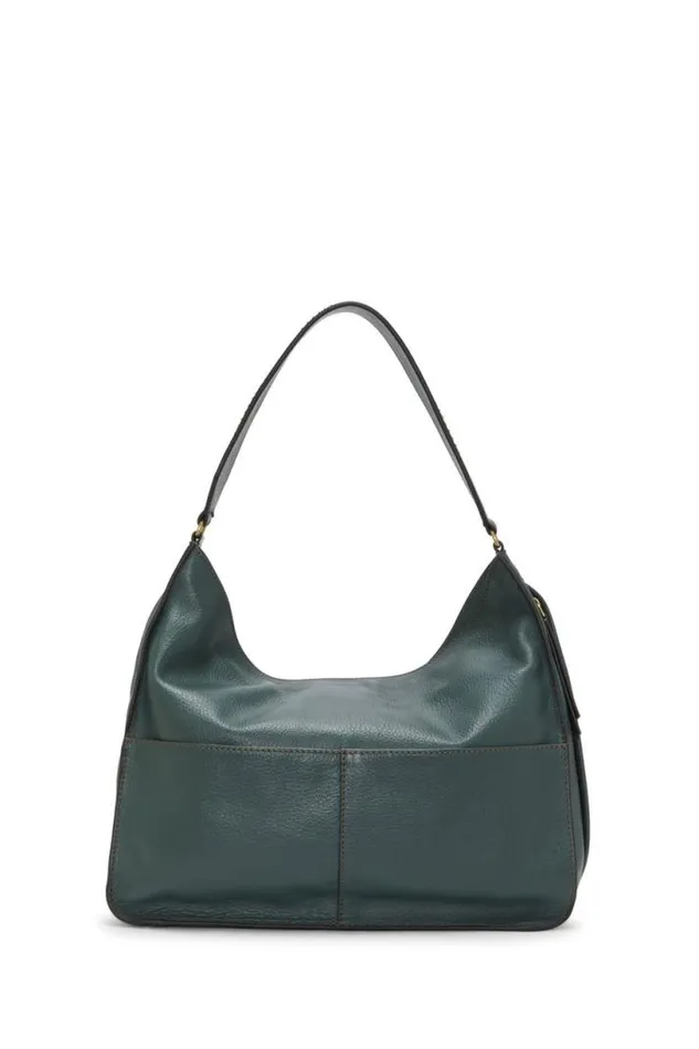 Women Lucky Brand Handbags Iris Studded Shoulder Bag Light Green