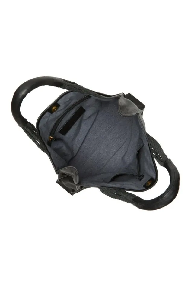 Women Lucky Brand Handbags Mina Tote Bag Black