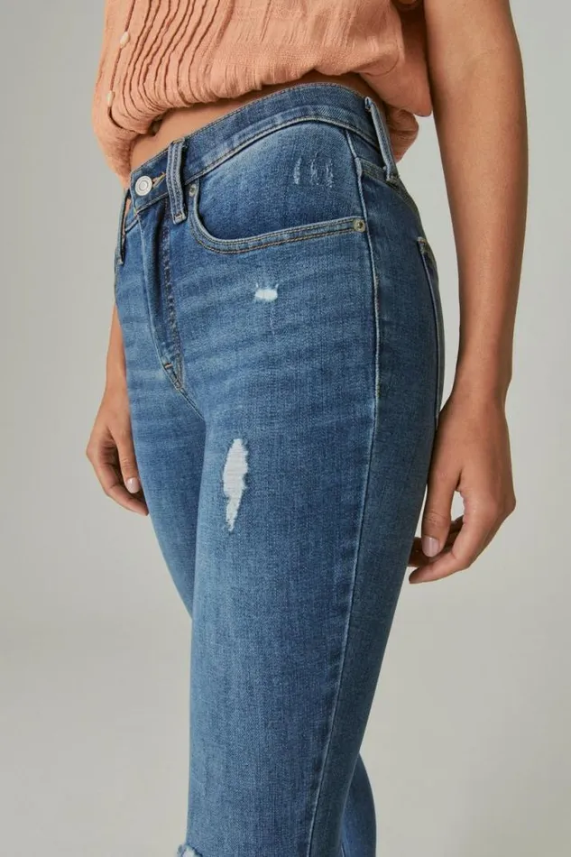 Women Lucky Brand Jeans High Rise Bridgette Skinny Finchley Road