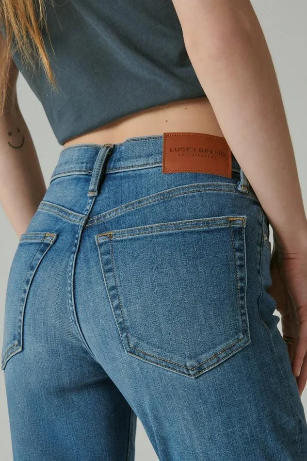 Women Lucky Brand Jeans High Rise Bridgette Skinny Wanderer