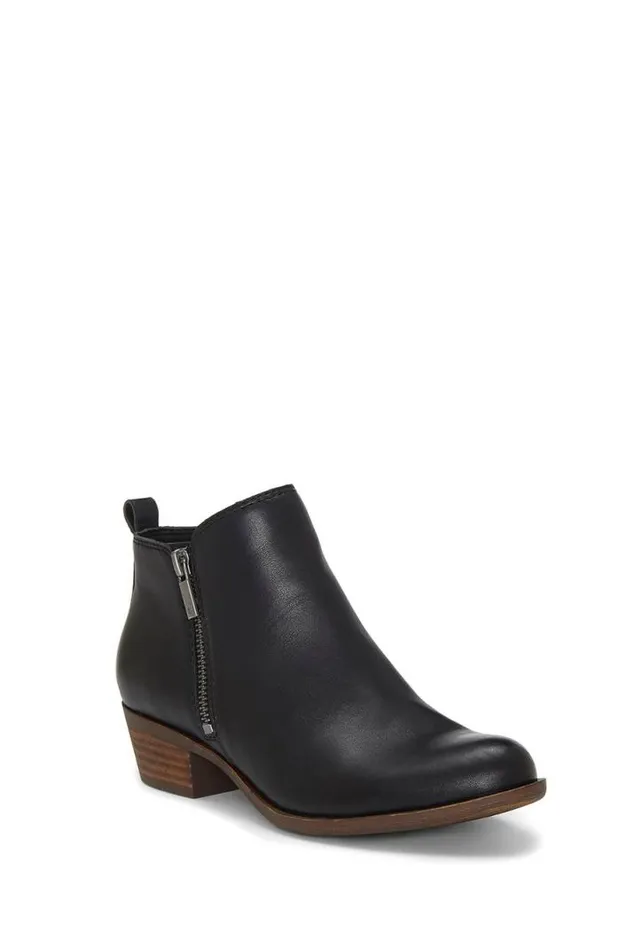 Women Lucky Brand Shoes Basel Bootie Black