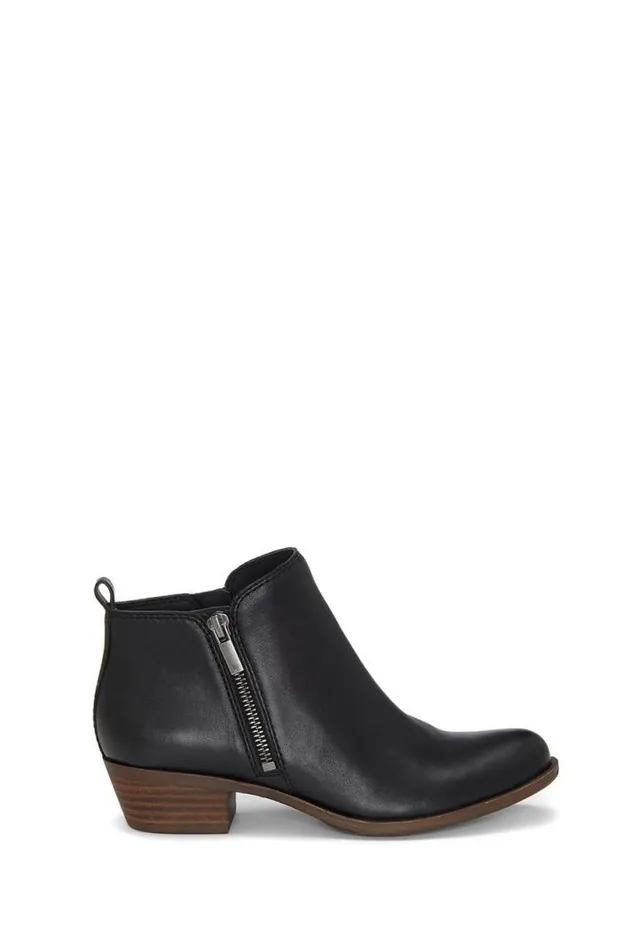 Women Lucky Brand Shoes Basel Bootie Black