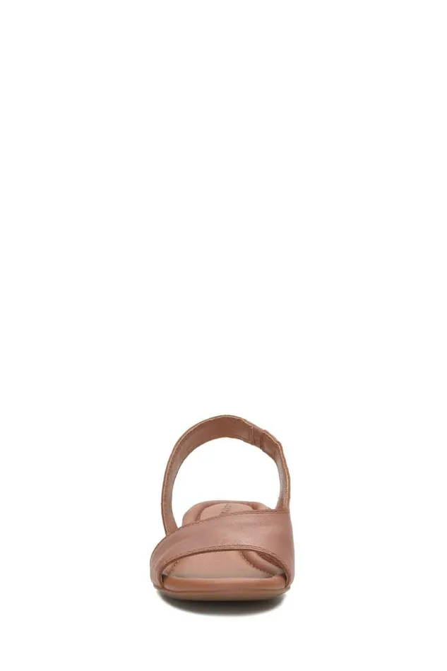 Women Lucky Brand Shoes Rimma Low Heel Camel