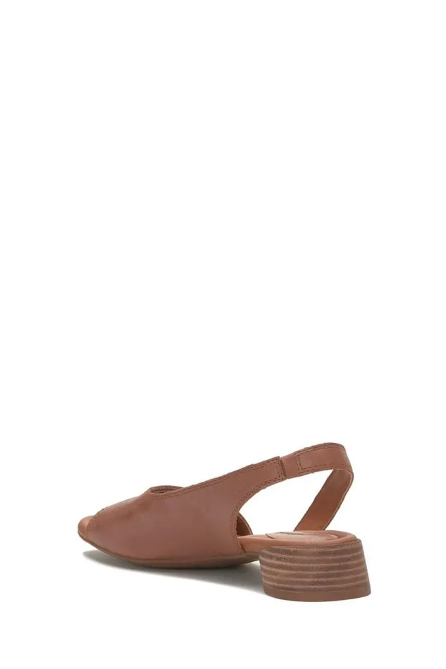 Women Lucky Brand Shoes Rimma Low Heel Camel