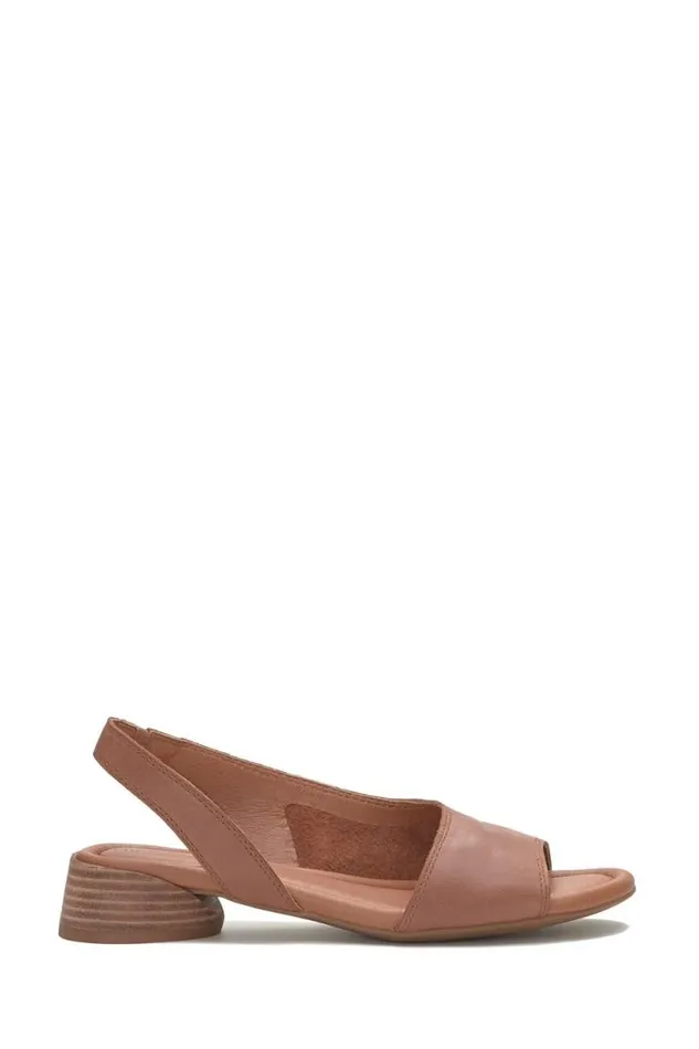 Women Lucky Brand Shoes Rimma Low Heel Camel