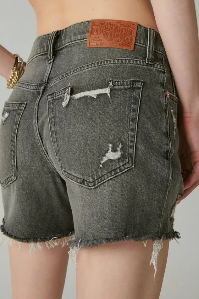 Women Lucky Brand Shorts Lucky Legend 90039s Midi Short Cool Cat