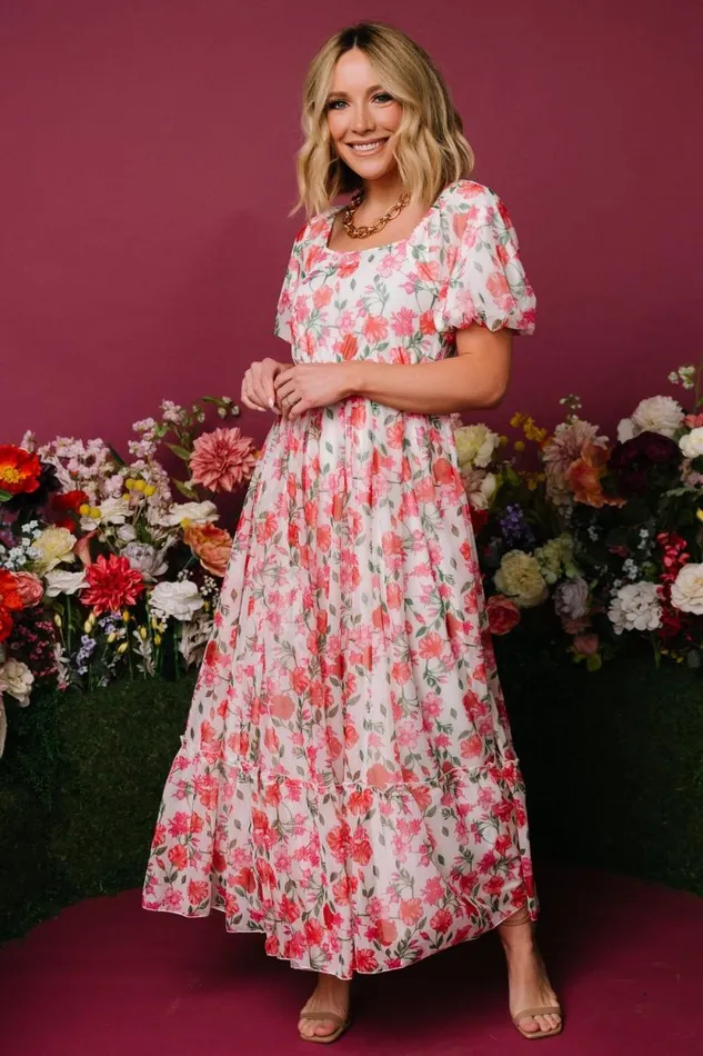 Women Margo Maxi Dress Pink Multi Floral Baltic Born Maxi Dresses Women Margo Maxi Dress Pink Multi Floral Baltic Born Maxi Dresses