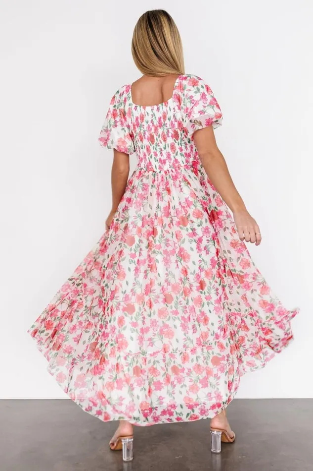 Women Margo Maxi Dress Pink Multi Floral Baltic Born Maxi Dresses Women Margo Maxi Dress Pink Multi Floral Baltic Born Maxi Dresses