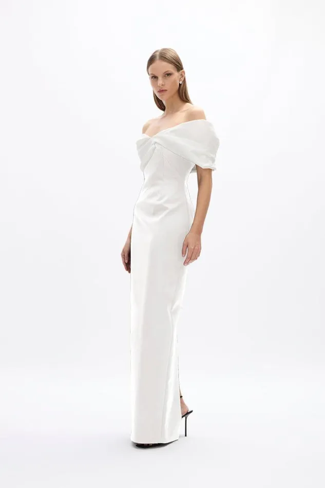 Women Maxi Dresses Rachel Gilbert DELILA GOWN Women Maxi Dresses Rachel Gilbert DELILA GOWN