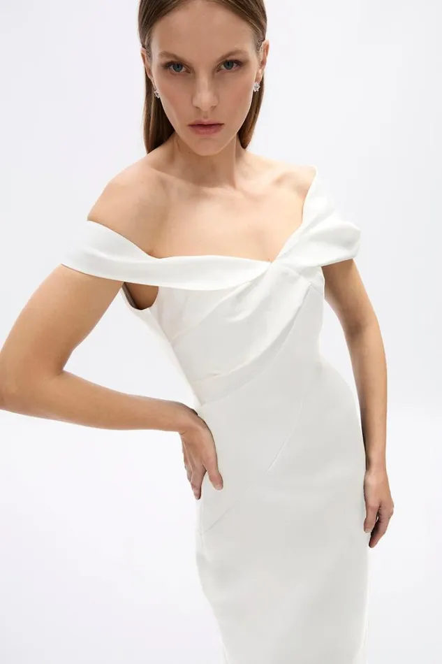 Women Maxi Dresses Rachel Gilbert DELILA GOWN Women Maxi Dresses Rachel Gilbert DELILA GOWN