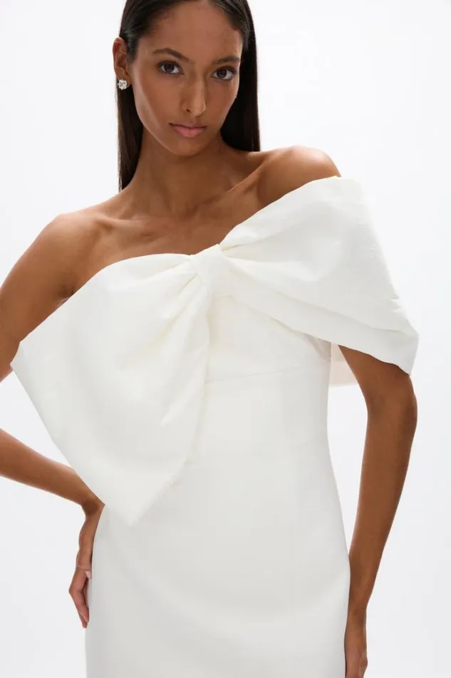 Women Maxi Dresses Rachel Gilbert Kace Gown In Ivory
