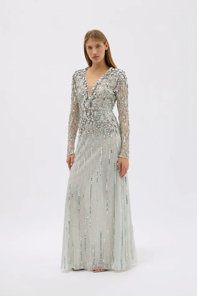 Women Maxi Dresses Rachel Gilbert ROSA GOWN Women Maxi Dresses Rachel Gilbert ROSA GOWN