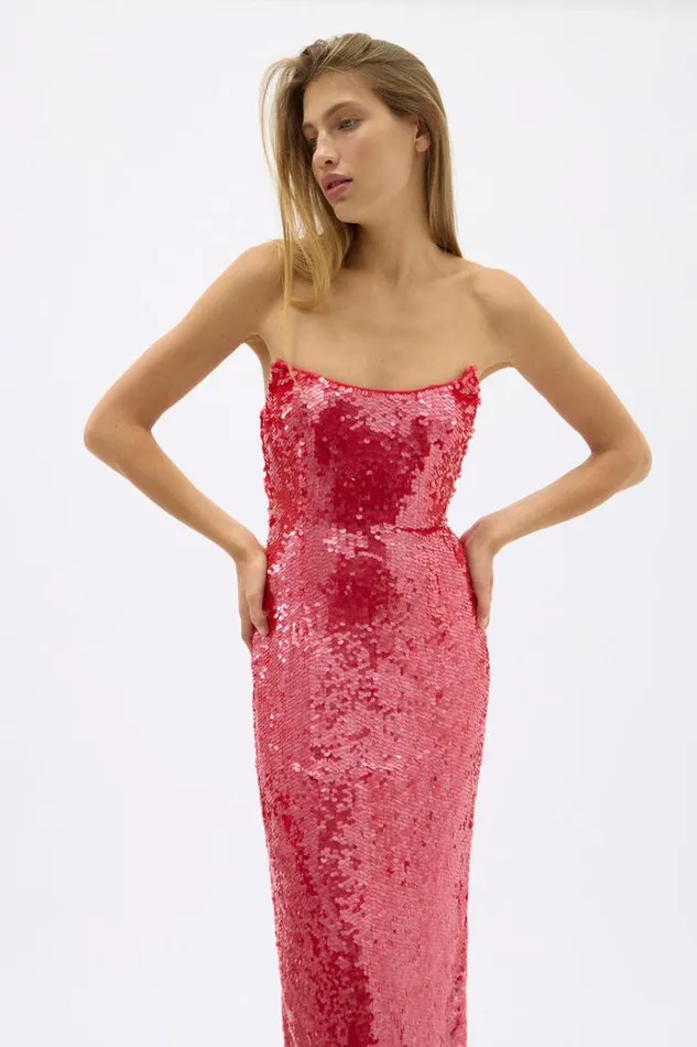 Women Maxi Dresses Rachel Gilbert ROYCE GOWN Women Maxi Dresses Rachel Gilbert ROYCE GOWN
