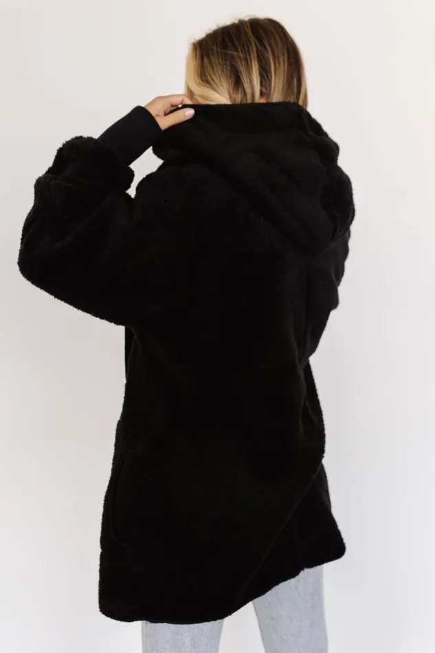 Women Melrose Teddy Jacket Black Baltic Born Outerwear Women Melrose Teddy Jacket Black Baltic Born Outerwear