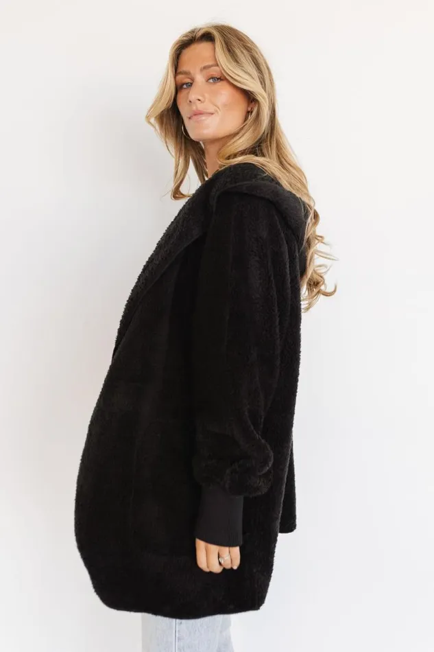 Women Melrose Teddy Jacket Black Baltic Born Outerwear Women Melrose Teddy Jacket Black Baltic Born Outerwear