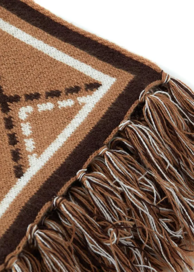 WomenMen Monogram Scarf Camel Holland Cooper Scarves