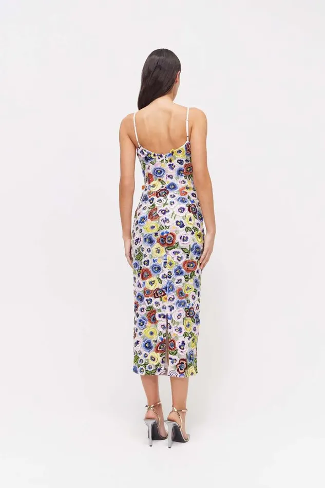 Women Midi Dresses Rachel Gilbert CAMDEN DRESS Women Midi Dresses Rachel Gilbert CAMDEN DRESS
