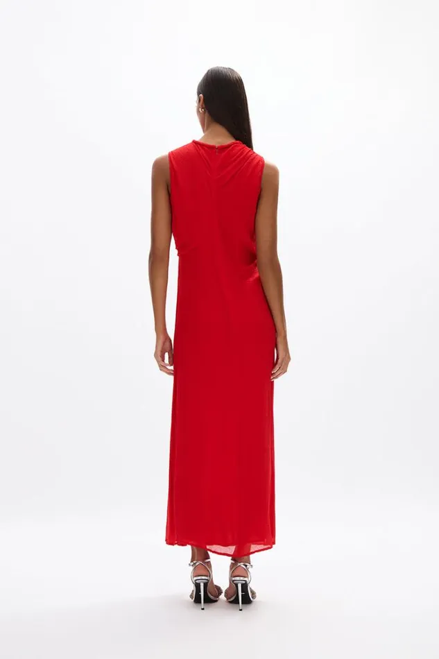 Women Midi Dresses Rachel Gilbert Quinn Dress Red