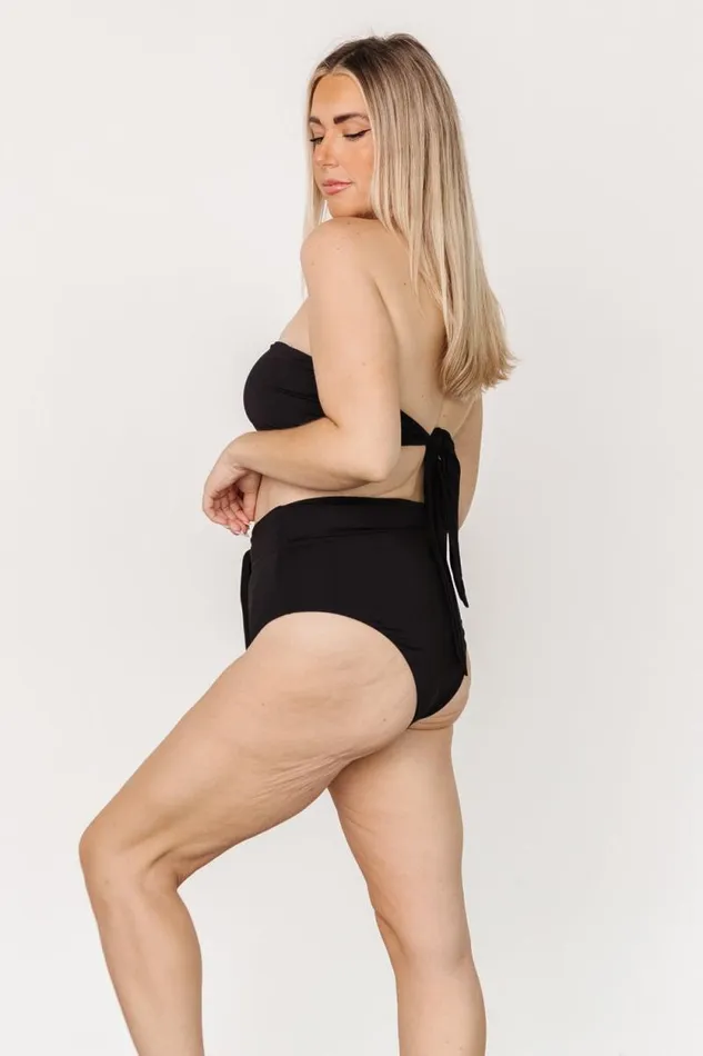 Women Milos High Waist Bikini Bottom Black Baltic Born Bikini Women Milos High Waist Bikini Bottom Black Baltic Born Bikini