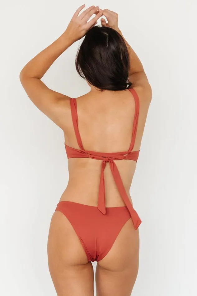 Women Moana Bikini Bottom Terracotta Baltic Born Bikini