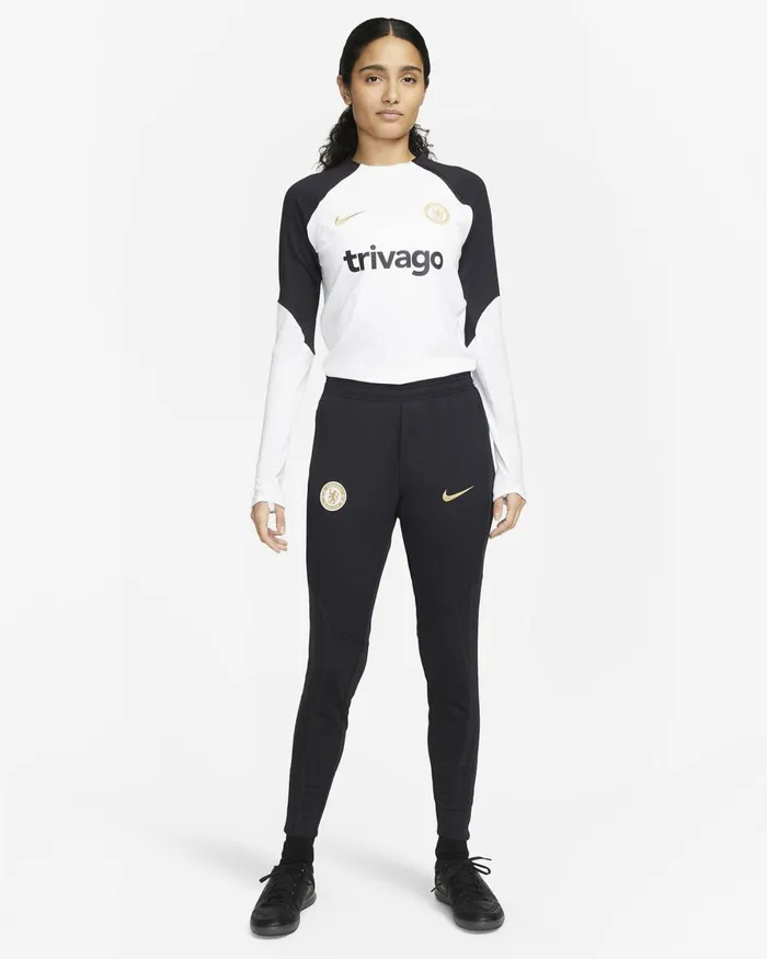 Women Nike All Clothing Chelsea FC Strike Pitch Blueclub Gold