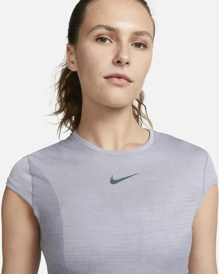 Women Nike All Clothing DriFIT Run Division Oxygen Purpleindigo Haze