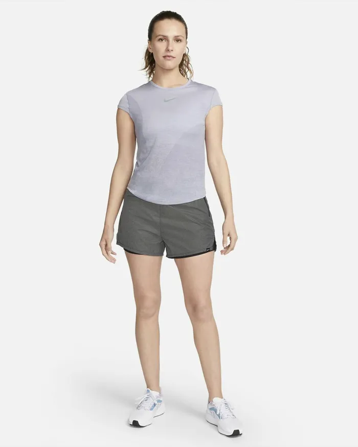 Women Nike All Clothing DriFIT Run Division Oxygen Purpleindigo Haze