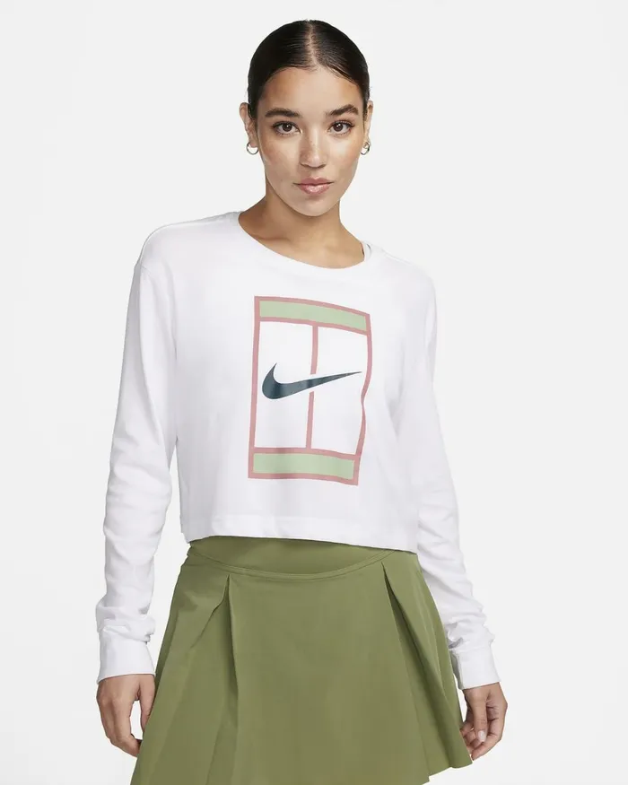 Women Nike All Clothing DriFIT Slam Whitedeep Jungle