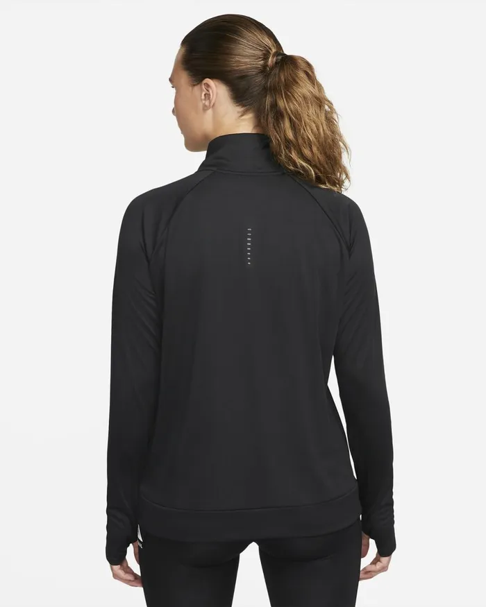 Women Nike All Clothing DriFIT Swoosh Run Blackwhite