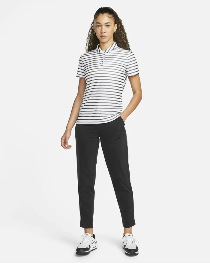 Women Nike All Clothing DriFIT Tour Blackwhite