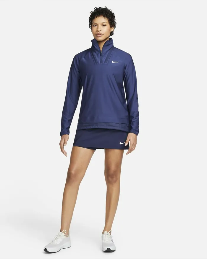 Women Nike All Clothing DriFIT UV Tour Midnight Navywhite