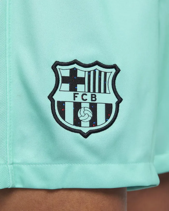 Women Nike All Clothing FC Barcelona 202324 Stadium Third Light Aquablack