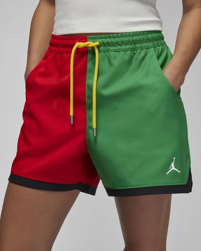Women Nike All Clothing Jordan Quai 54 Classic Greenuniversity Redblack