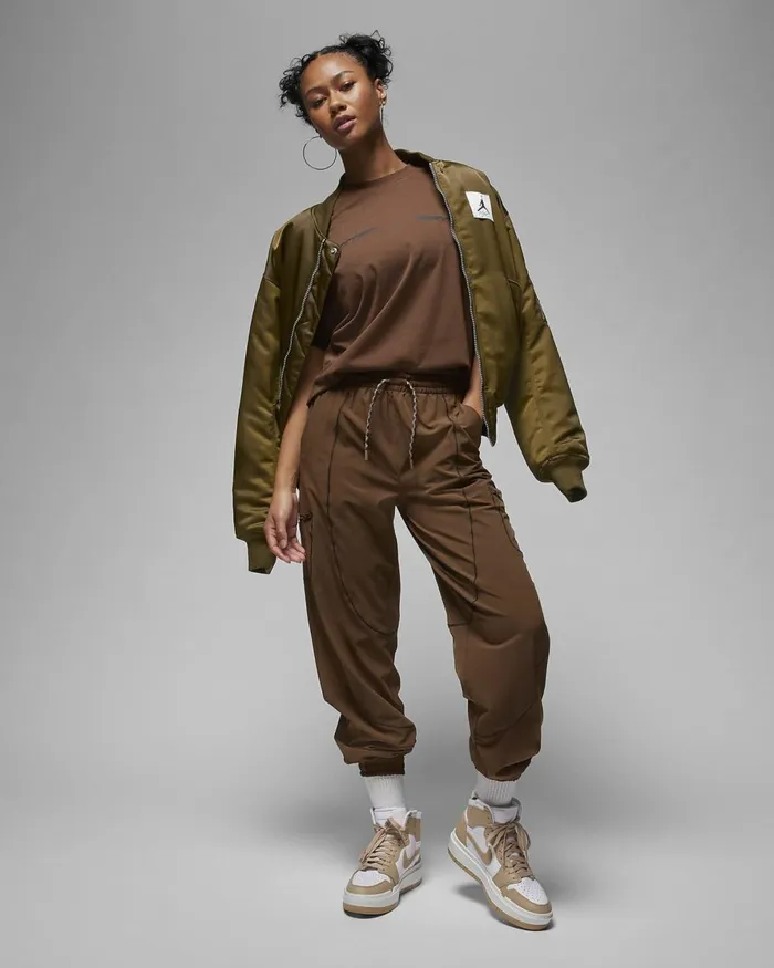 Women Nike All Clothing Jordan Sport Brownblackblack