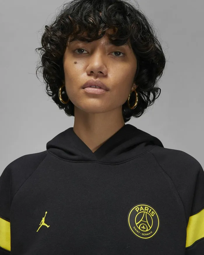 Women Nike All Clothing Paris SaintGermain Blacktour Yellow