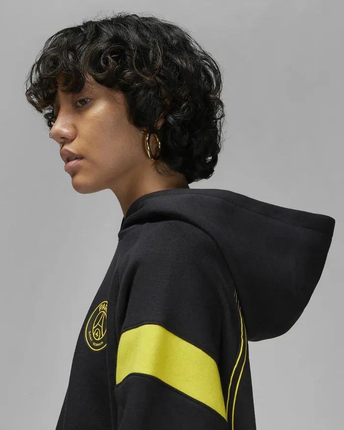 Women Nike All Clothing Paris SaintGermain Blacktour Yellow