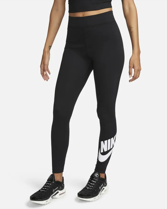 Women Nike All Clothing Sportswear Classics Blackwhite