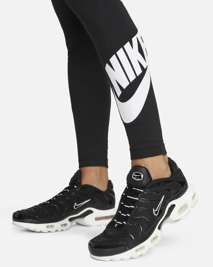Women Nike All Clothing Sportswear Classics Blackwhite
