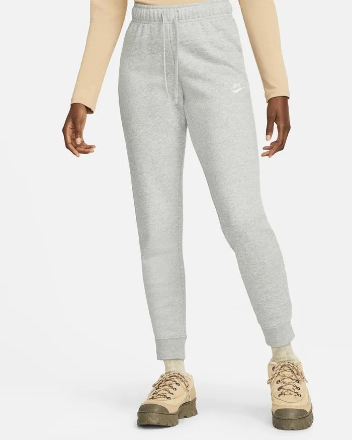 Women Nike All Clothing Sportswear Club Fleece Dark Grey Heatherwhite