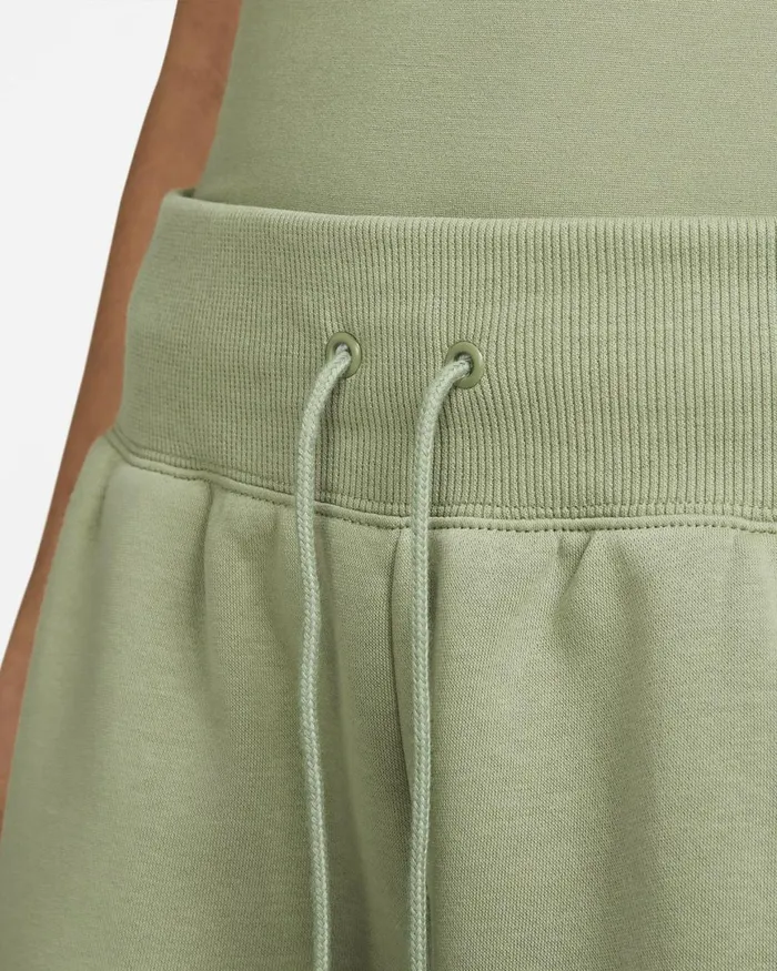 Women Nike All Clothing Sportswear Phoenix Fleece Oil Greenblack