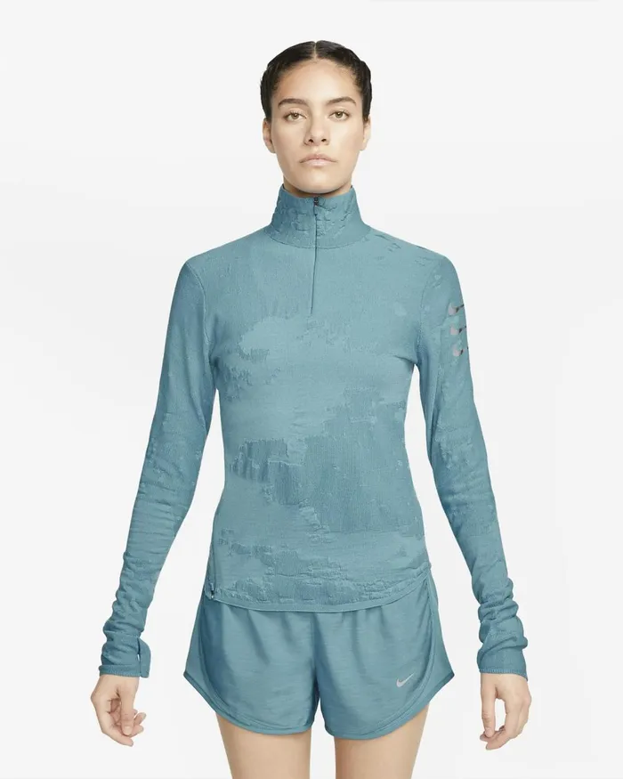 Women Nike All Clothing ThermaFIT ADV Run Division Noise Aquablack